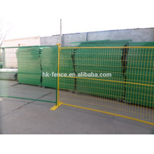 6ft or 8ft canadian galvanized or powder coated 1 inch square tube temporary construction site fencing panel for rental or sale